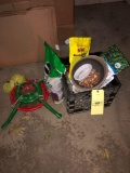 Potting Mix, Milk Crate, Christmas Tree Stand
