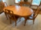 Amish Oak Dining Table and 4 Chairs