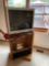 Sharp TV and Stand