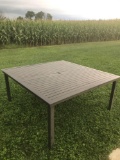 8 Person Aluminum Patio Table