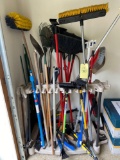 Yard Tools, Brooms, Scrappers