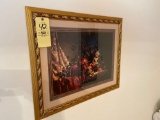 Gold Framed Print