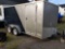 2011 Look cargo trailer, 7,000 lb. GVW, 16 ft. V nose, ramp door