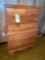 Maple chest of drawers
