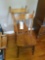 Pair of press back chairs