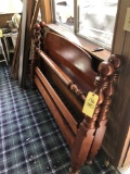 Queen Sized Bed Frame with Rails
