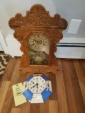 Waterbury kitchen clock and miller ceramic clock