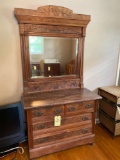 Victorian Marble top dresser