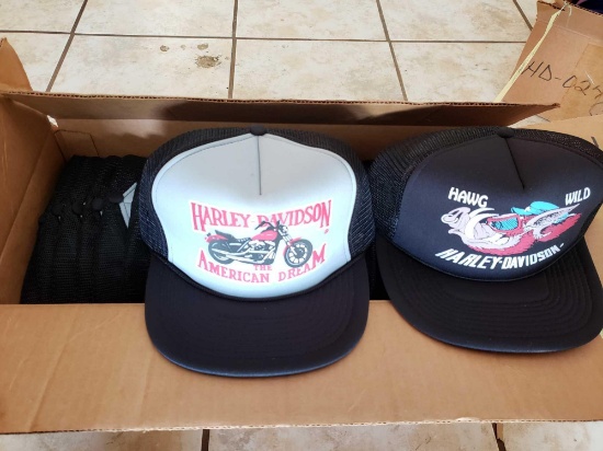 (21) Harley Davidson Snapback Hats