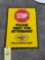 Pennzoil Stop Sign Thin Tin