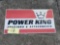 Power King Tin Sign