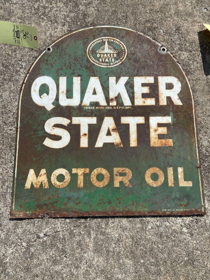 Quaker State Sign