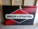 Briggs & Stratton Plastic Sign