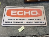 Echo Doubled Sided Metal Sign