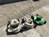 (3) Lawn Boy Push Mowers