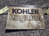 Kohler Engines Double Sided Tin Flange Sign