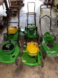 5 Lawn Boy Push Mowers