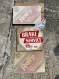 Brake Service and Rally Signs