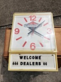 Briggs & Stratton Plastic Clock