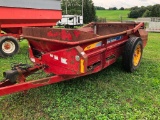 NH 145 manure spreader with slop gate single beater