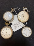 4 pocket watches