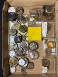 Box of watch parts