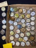 Box of misc pocket watches