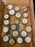Assorted pocket watches not working