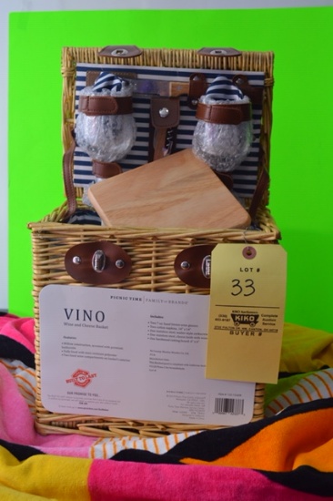 Wine Picnic Basket