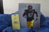 Signed print by Cameron Heyward