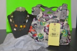 Tyler Rodan crossbody handbag, scarf & necklace