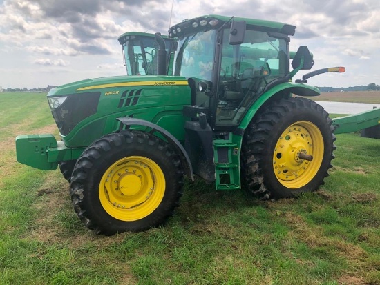 One-owner 2013 John Deere 6140 R tractor