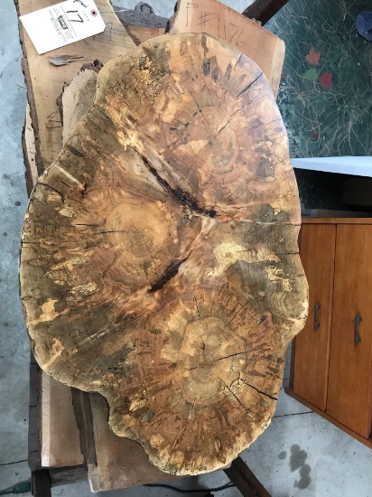 3-Stem Spalted Maple Decor Piece