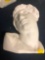 Ceramic/plaster head sculpture