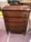 Wooden chest of drawers 25x15x34
