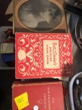 Vintage cookbooks, camera, photo