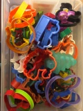 Plastic cookie cutters