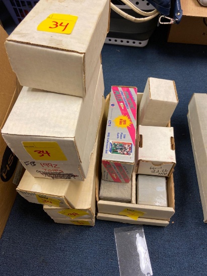 Boxes of Sports Cards