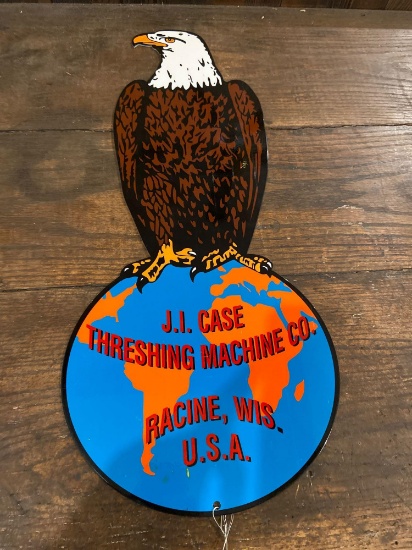 Case Porcelain Sign