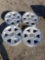 2 suzuki car rims and lug nuts