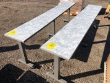 Two 8 foot conference table. Bid x2