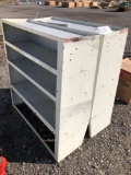 Two Steele van shelving inserts