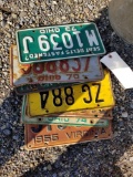 Early license plates