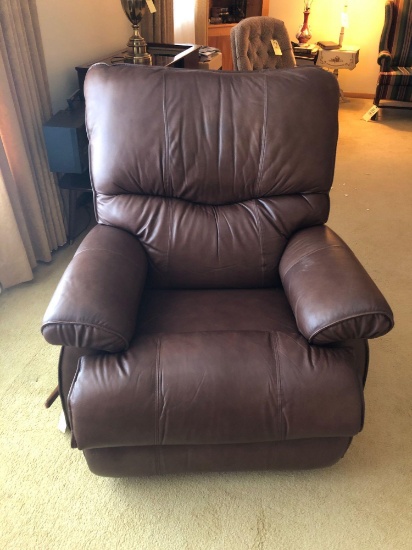 Brown La-Z-Boy Leather Recliner