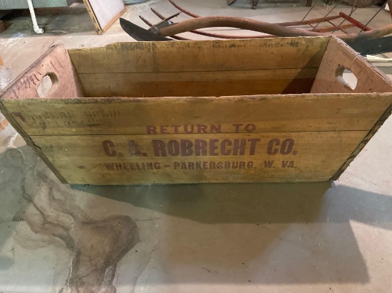 Wheeling-Parkersburg Wood Crate