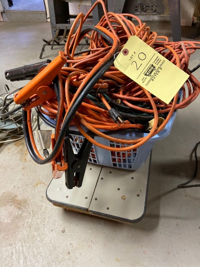 Cart and Electrical Cords