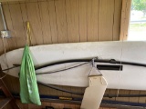 Windsurfer board with sail aprox 12 ft
