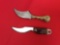 (2) Custom Knives