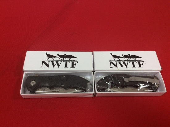 2 NWTF folding Knives