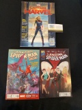 (2) Stan Lee signed Amazing Spider-Man comics w/ VS COAs